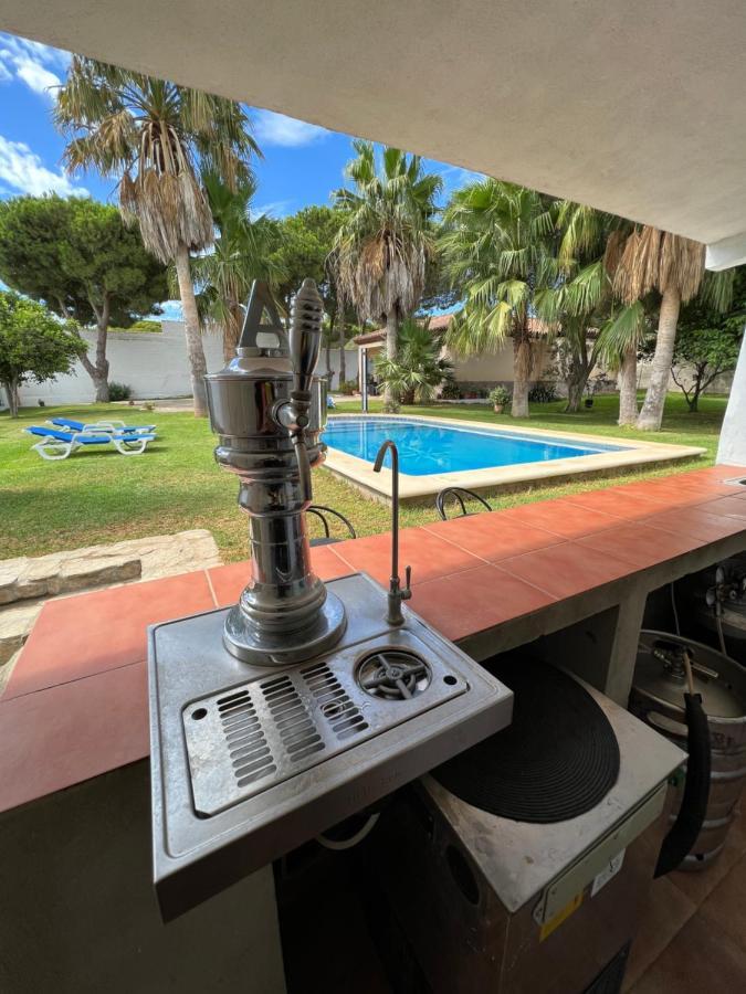 Chalet En La Barrosa, Piscina+Bbq+Grifo De Cerveza شيكلانا دي لا فرونتيرا المظهر الخارجي الصورة